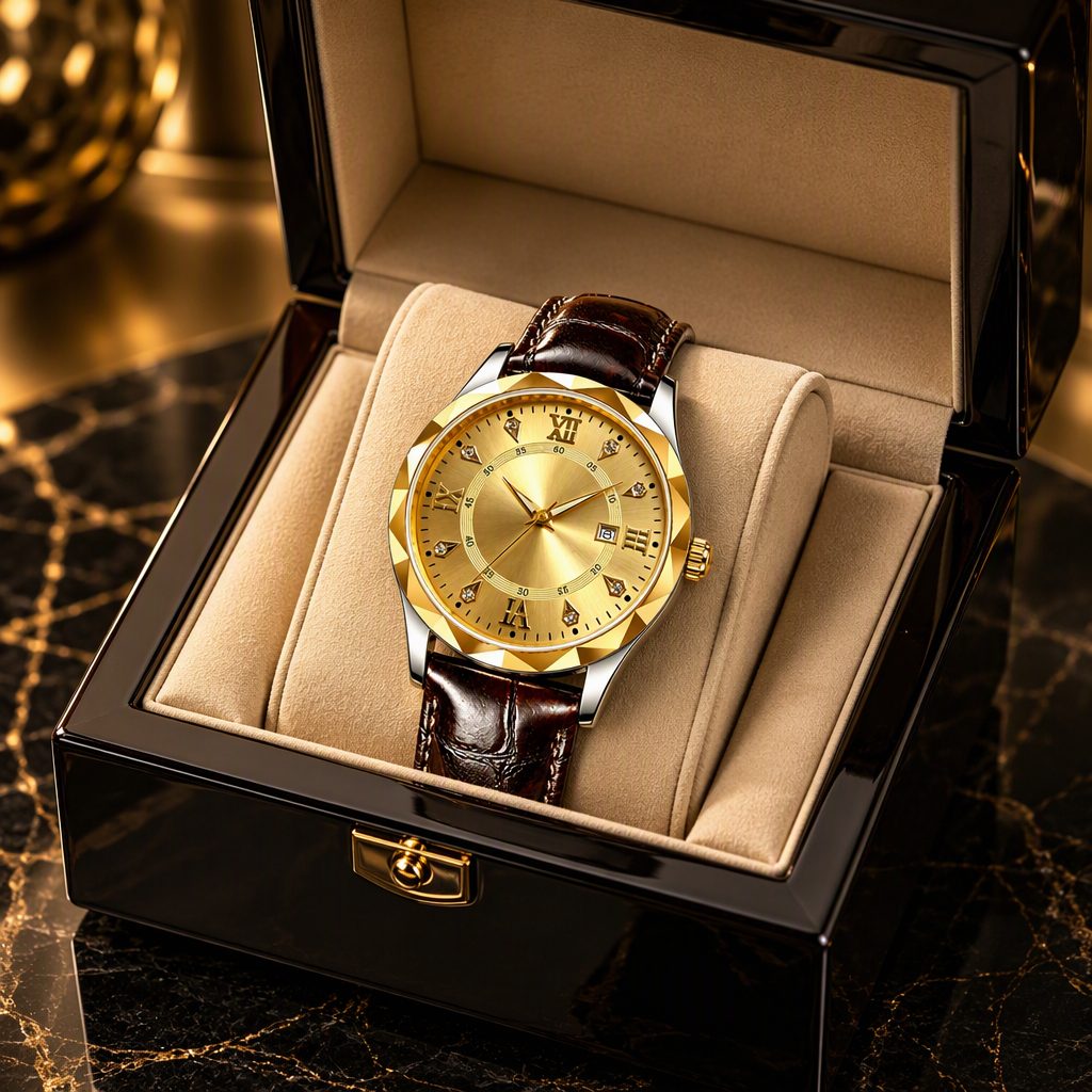 Luxury Women's Square Dial Rhinestone Bracelet Watch | Elegant Crystal Quartz Dress Watch — photo 3