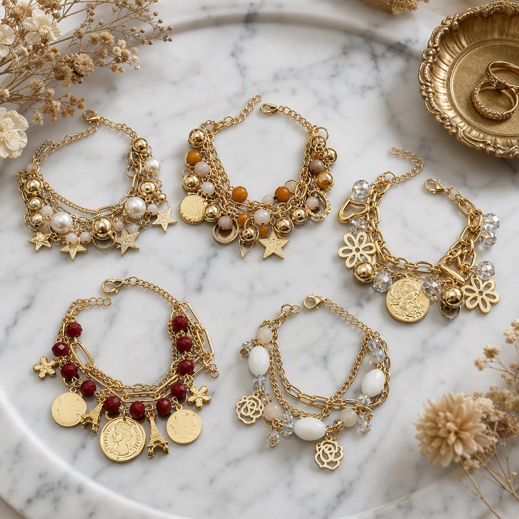 Wholesale Fashion Jewelry Assorted Grab Bag / Sample Pack | Trendy Earrings, Bangles, Brooches & Necklaces Mix Lo — photo 2