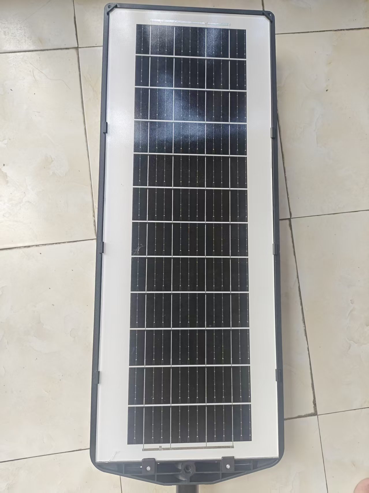 HT-500 Solar Street Light with Motion Sensor – 3-Side Wide-Angle LED Outdoor Light, 12000mAh — photo 7
