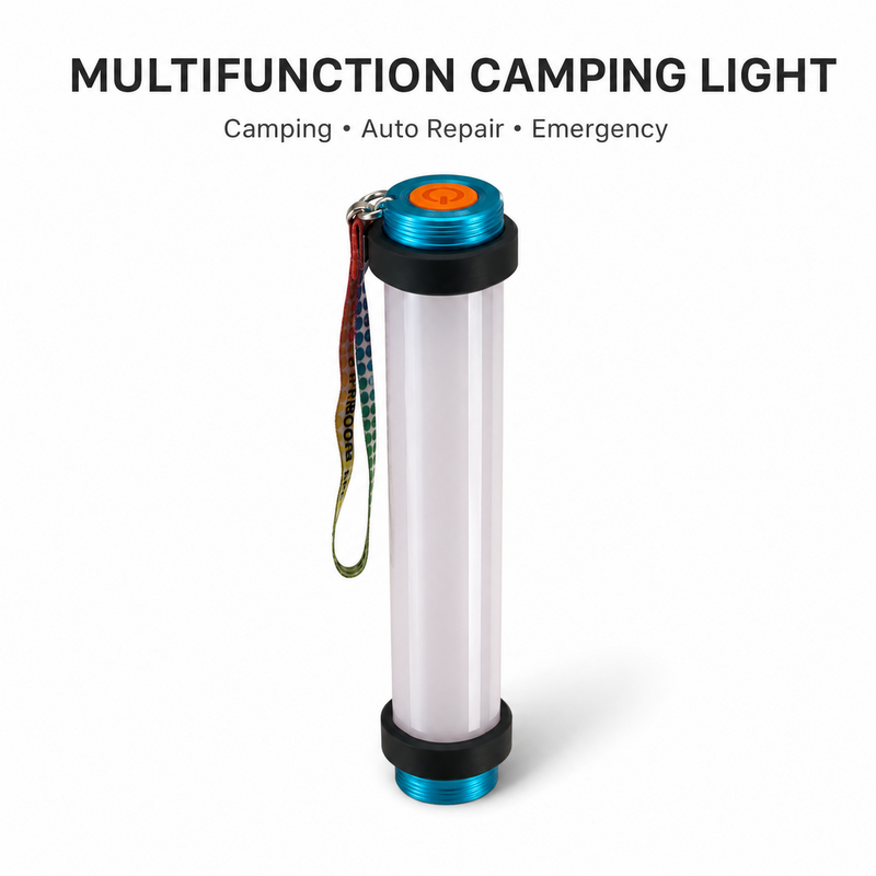 7800mAh Multifunction Camping Light – IP68 Waterproof Emergency Work Light with Power Bank & Window Breaker
