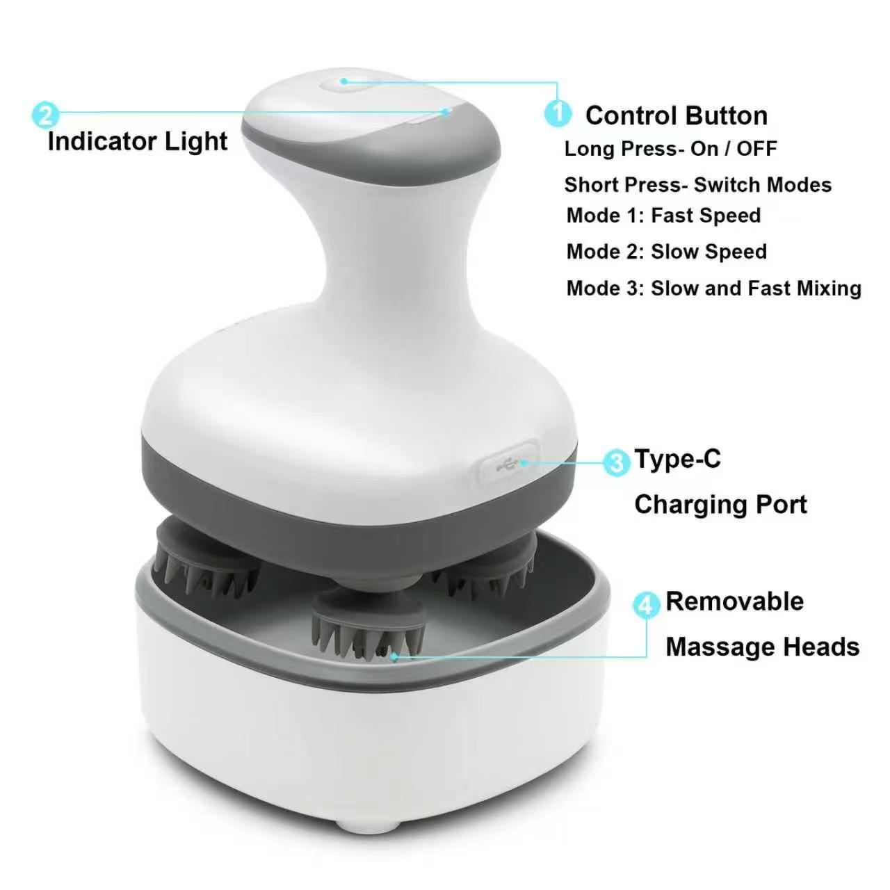 Electric Scalp Massager — photo 2