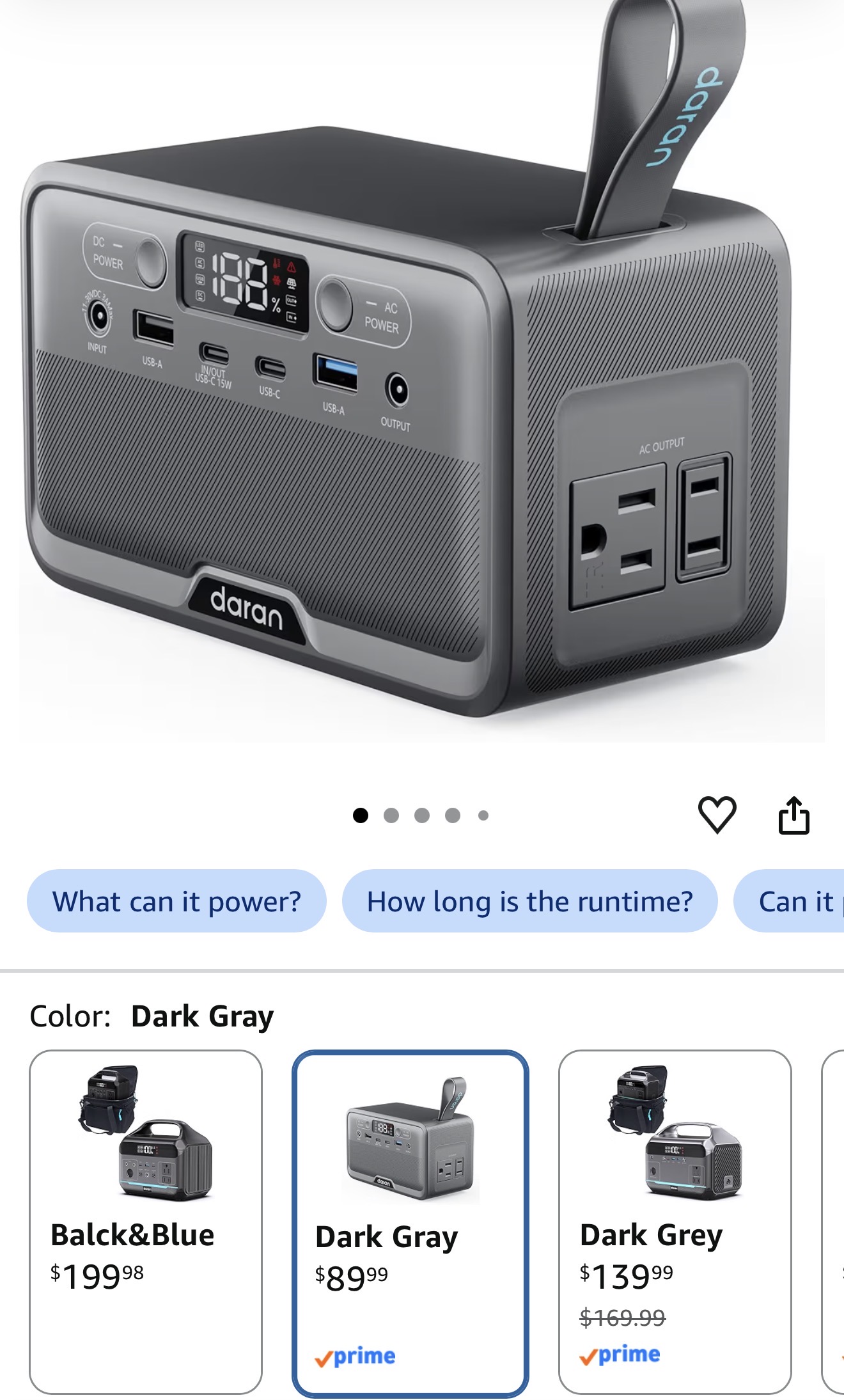 Power bank100w 移动电源#4
