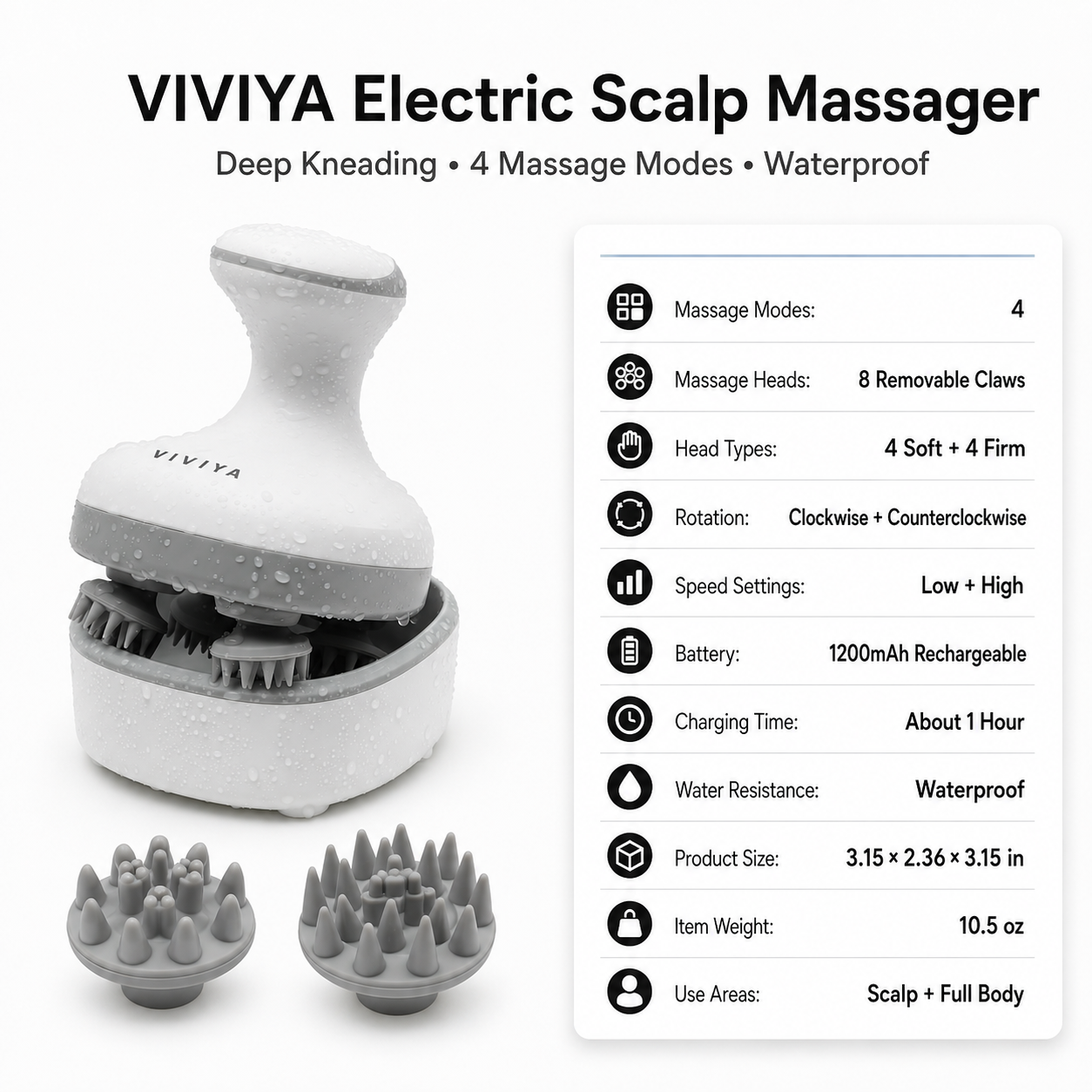 Electric Scalp Massager — photo 5