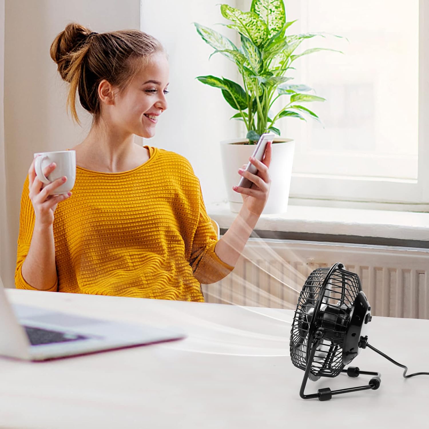 4inch desk fan — photo 5