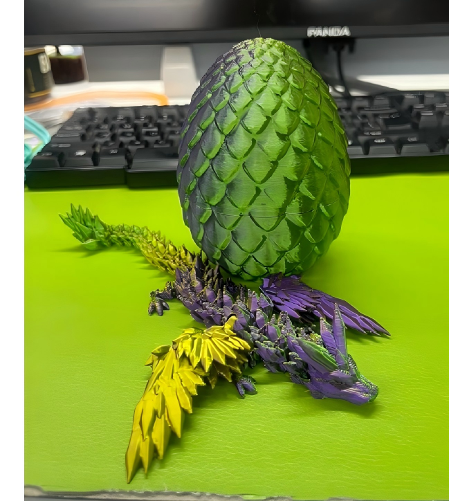 3D Printed Dragon Egg & Articulated Dragon โ photo 7