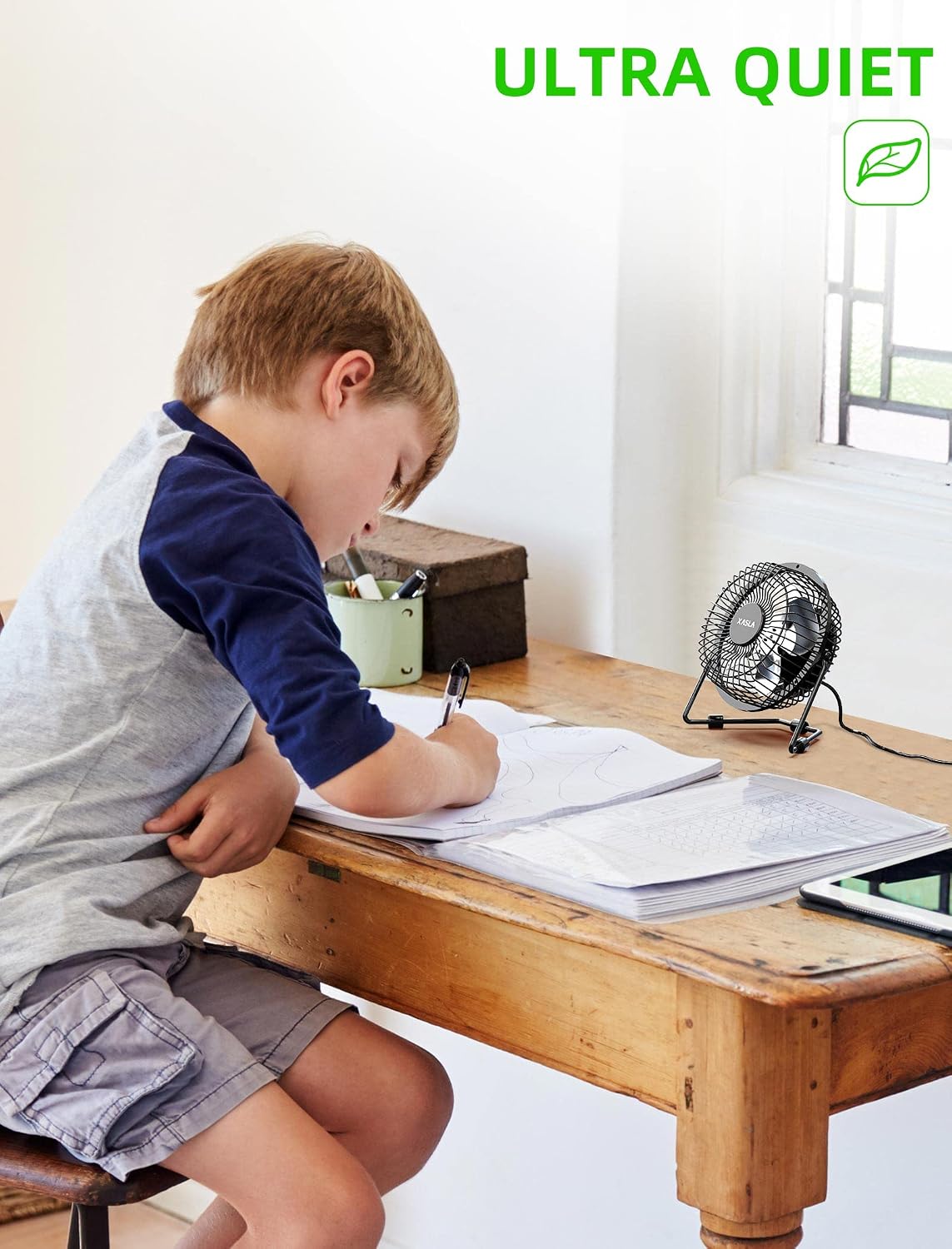 4inch desk fan — photo 3
