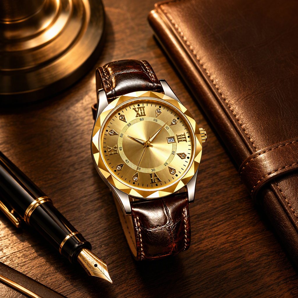 Luxury Women's Square Dial Rhinestone Bracelet Watch | Elegant Crystal Quartz Dress Watch — photo 2