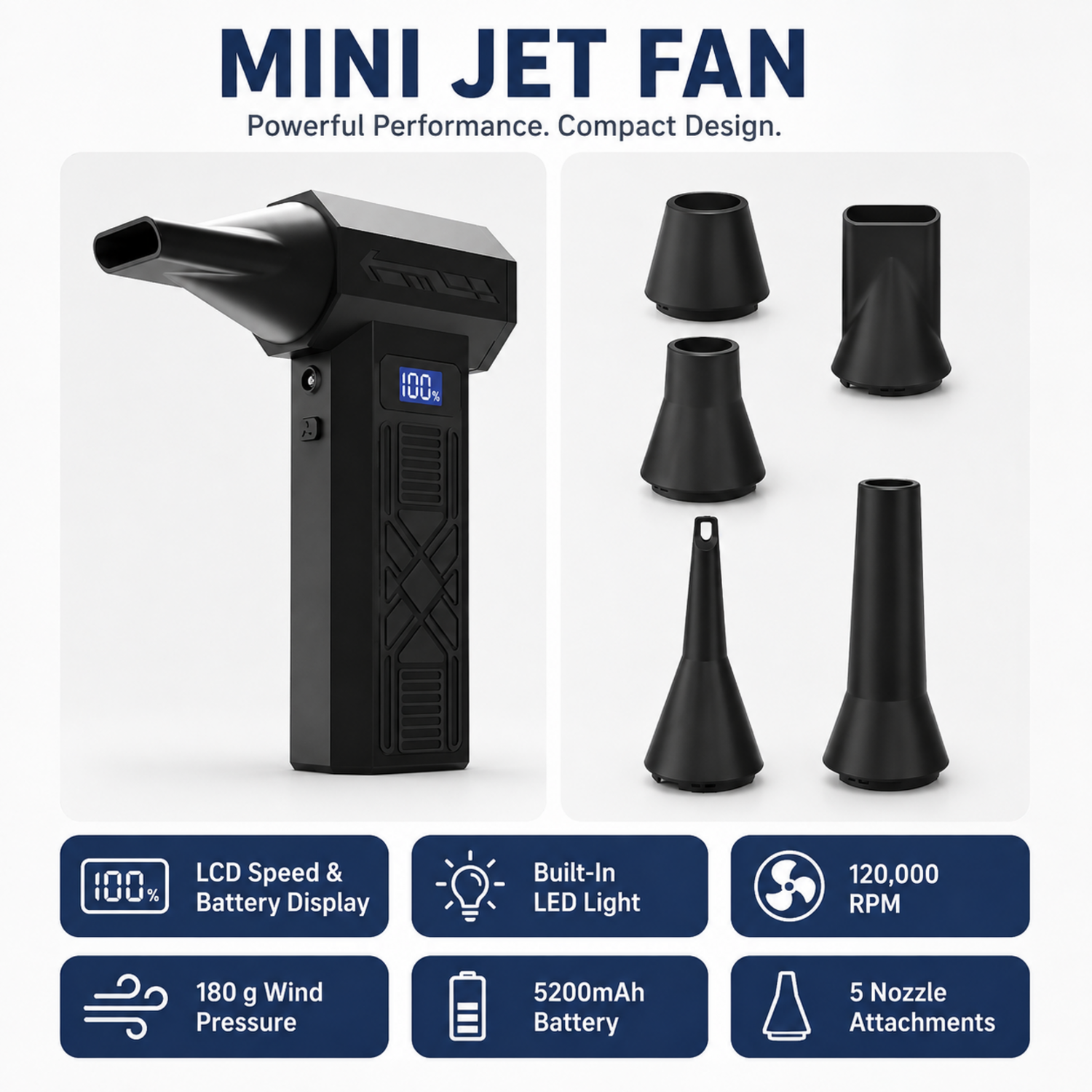 暴力风扇(mini jet fan) — photo 2