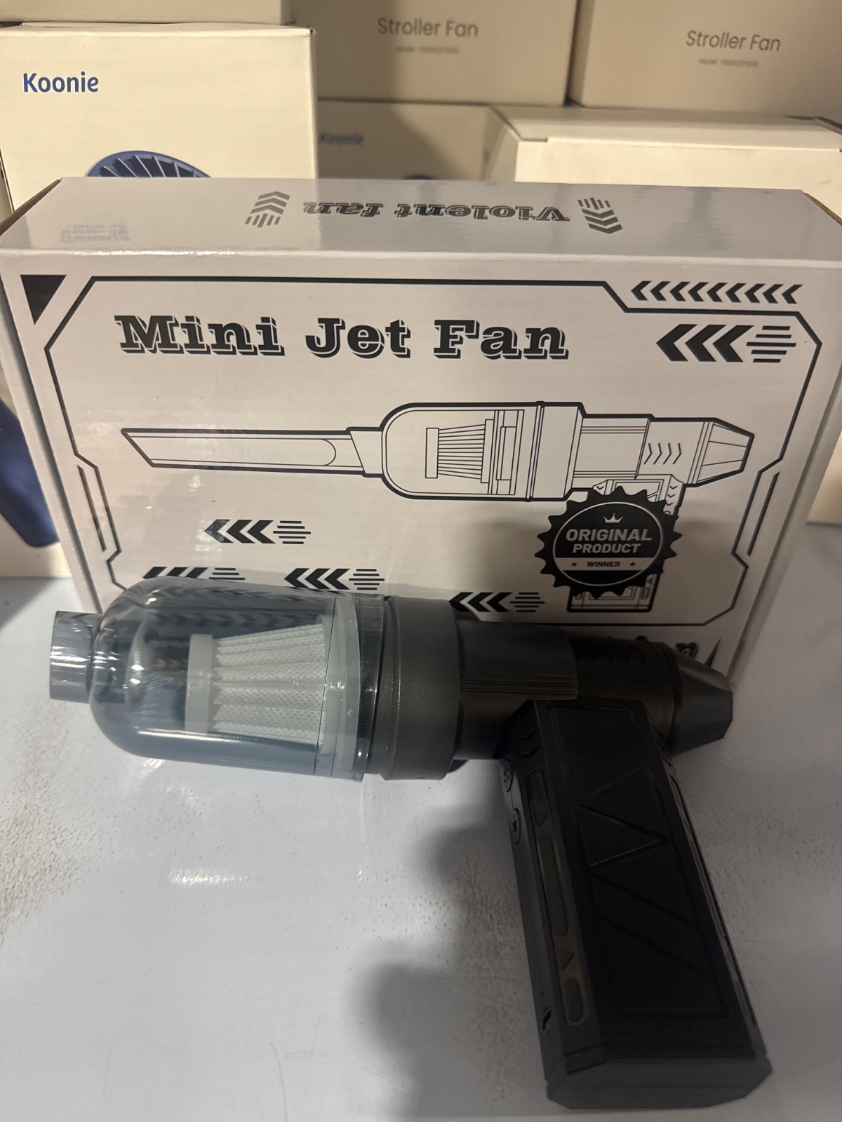 Mini jet fan 吸尘器