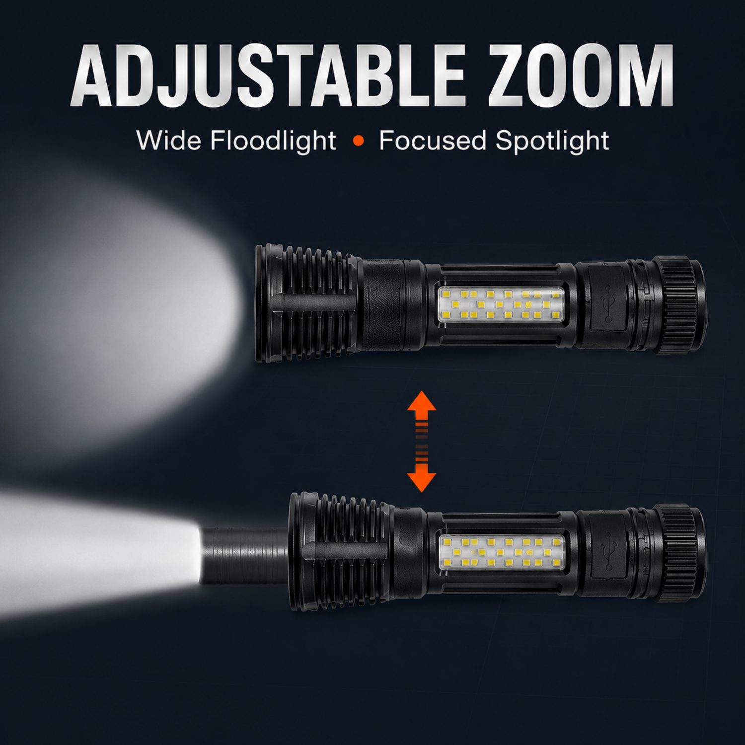 Rechargeable Flashlight LL8 — photo 4
